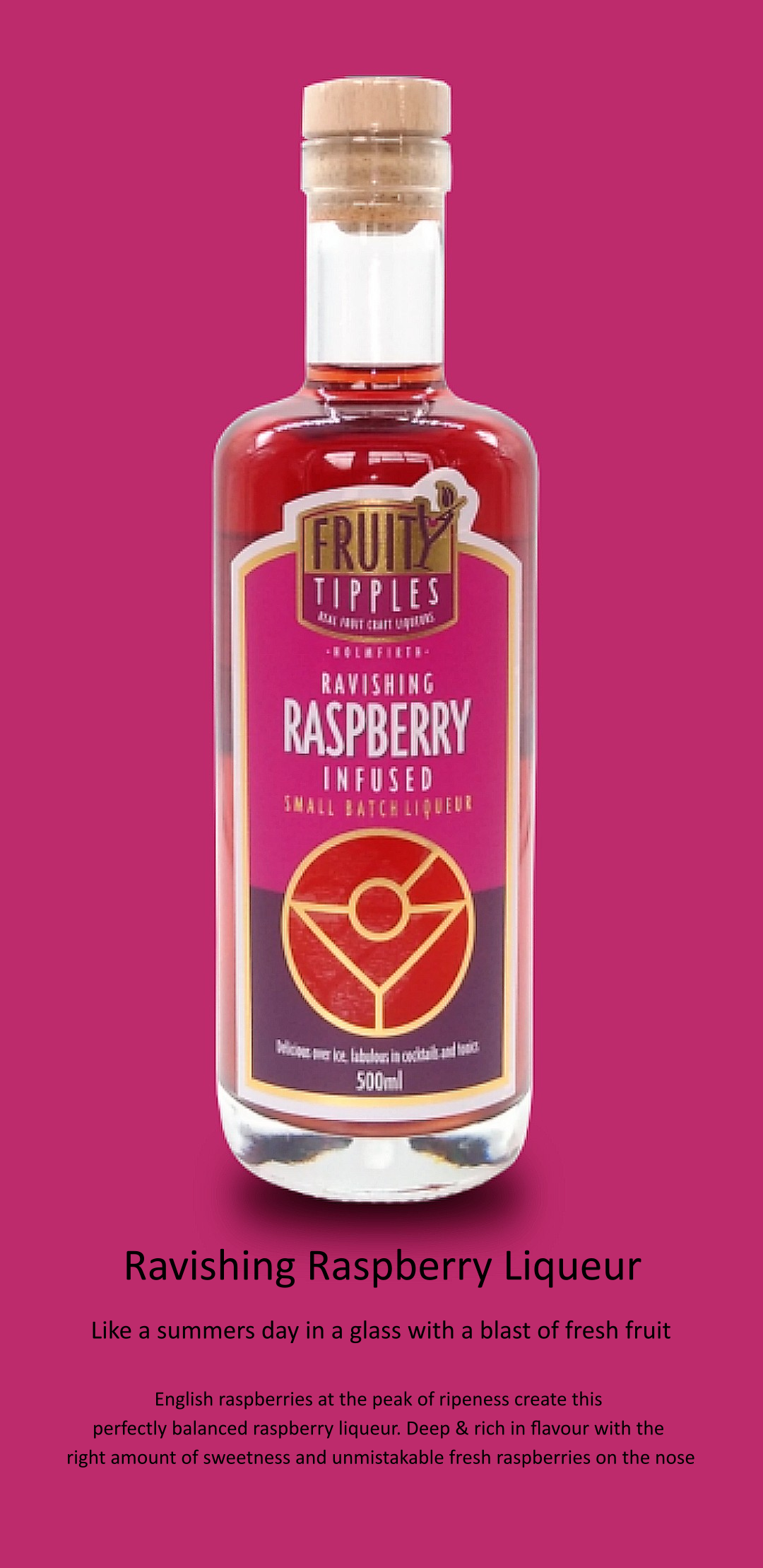 Raspberry Liqueur by Fruity Tipples