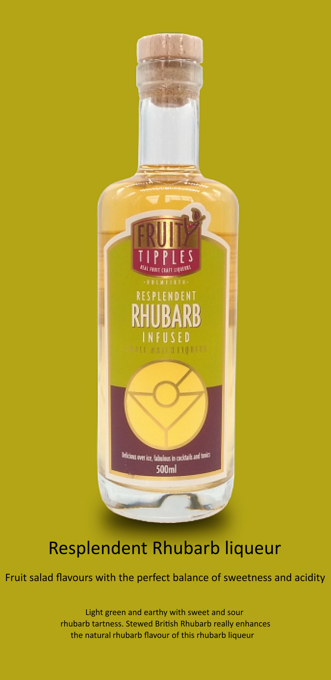 Rhubarb Liqueur by Fruity Tipples
