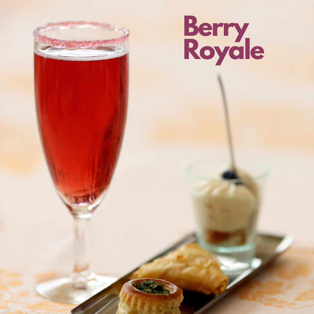 Berry Royale cocktail