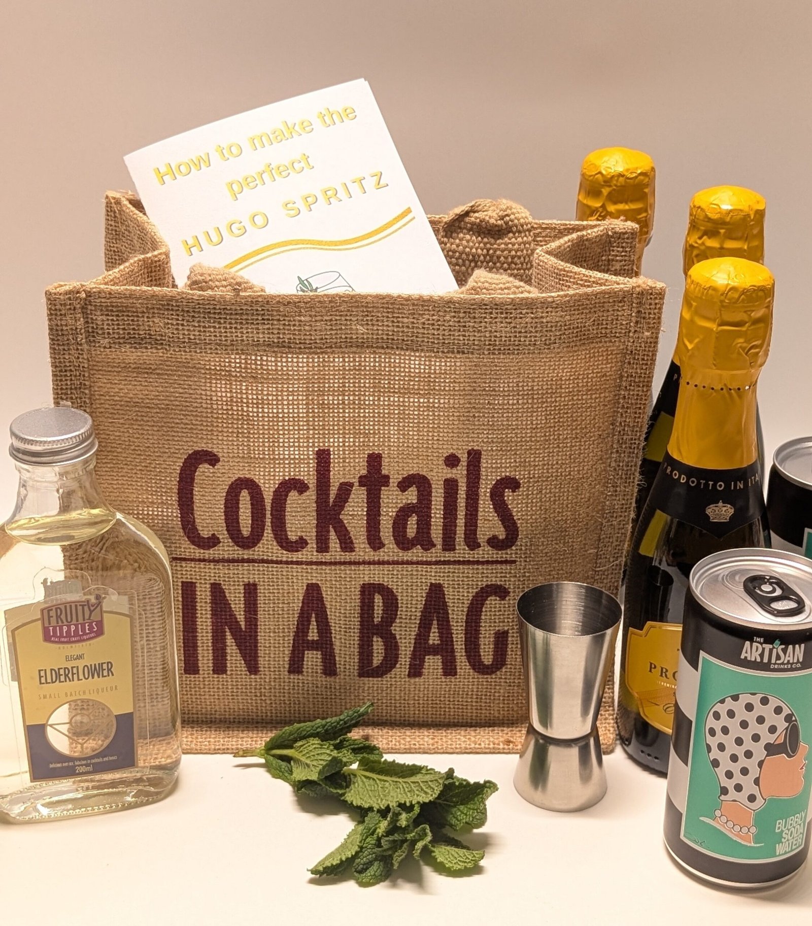 Hugo Spritz Cocktails in a bag (Serves 8)