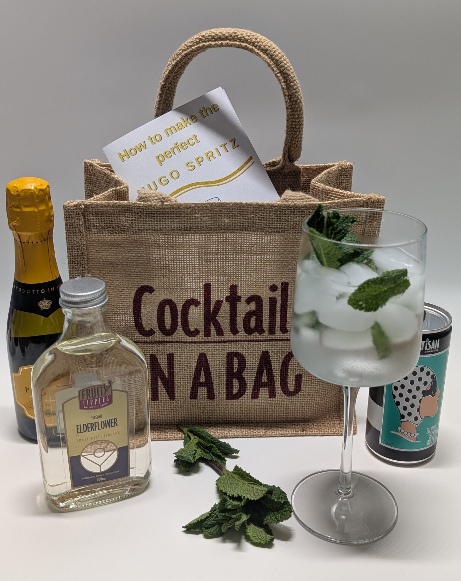 Hugo Spritz Cocktails in a bag (Serves 8) - Image 4