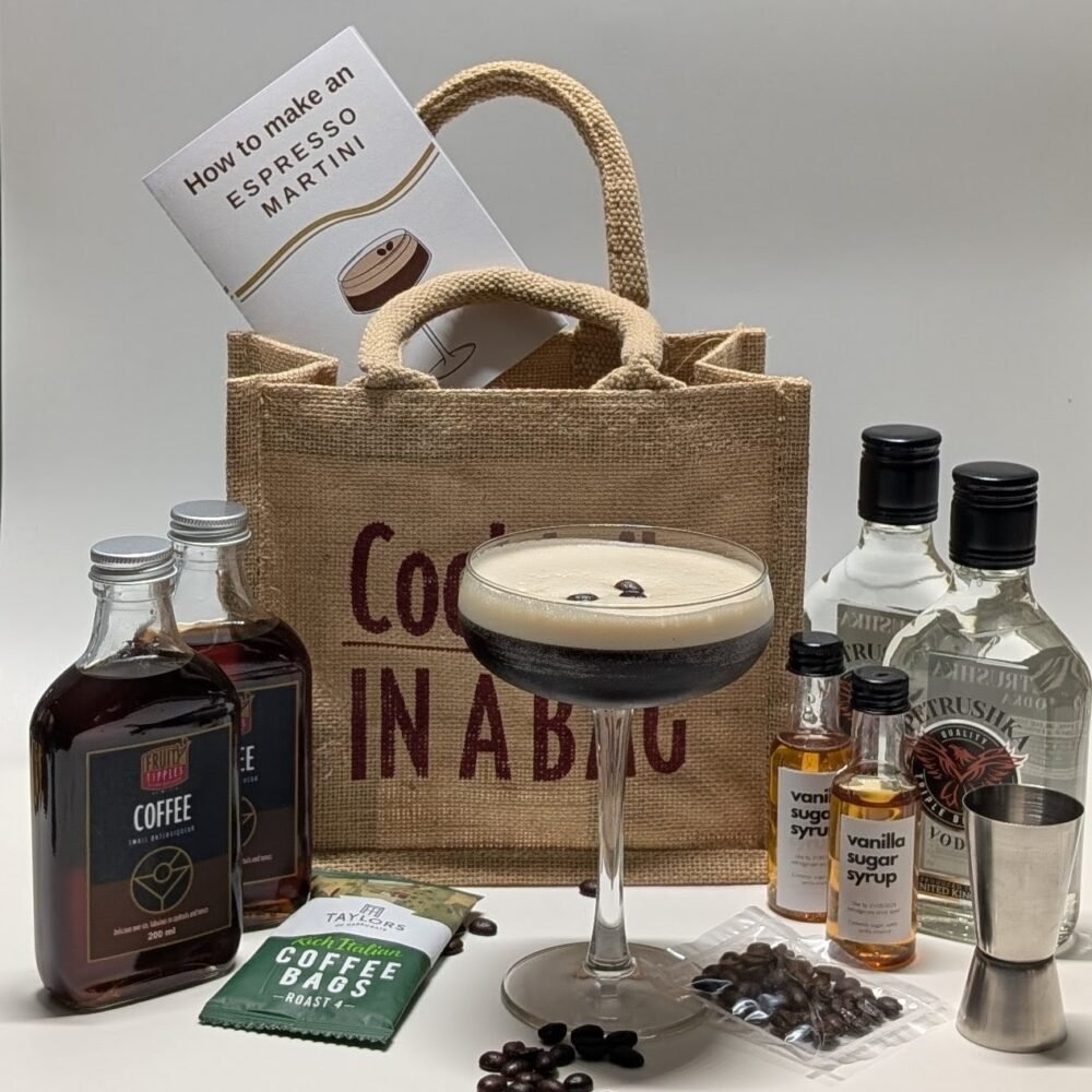 Espresso Martini Cocktails in a bag ( serves 8)